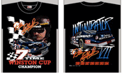 #3 Dale Earnhardt - Intimidator 7X Champ Black T-Shirt