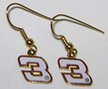 #3 Dale Earnhardt - Wire Earrings