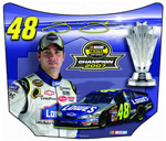 #48 Jimmie Johnson 07 Champ Hood Mouse Pad