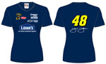 #48 Jimmie Johnson - Lowes Ladies Uniform T-Shirt