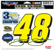 #48 Jimmie Johnson 3x Champion - Ultra Decal