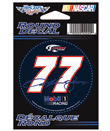 #77 Sam Hornish Jr / Mobil 1 - Round Decal