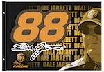 #88 Dale Jarrett - Fan Flag