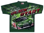 #88 Dale Earnhardt Jr - Amp Energy Green Total Print T-Shirt