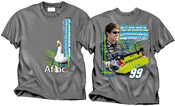 #99 Carl Edwards - Aflac Grey T-Shirt