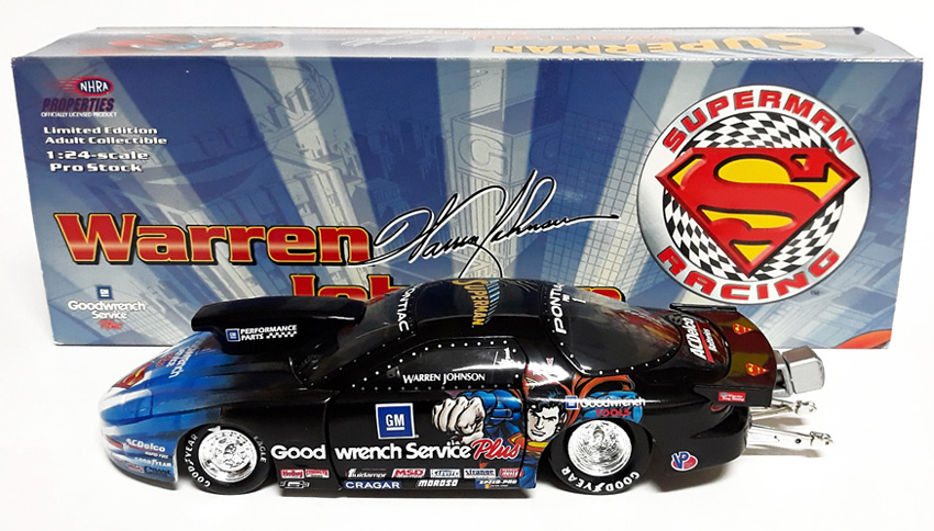 Racing Champions Warren Johnson 1997 Premier Edition 24th Scale Pro Stock Car for sale online 