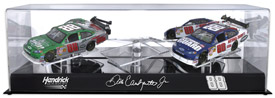 Dale Earnhardt Jr 3-Car Diecast Display Case