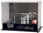 Carl Edwards - Diecast Display Case w/ Race Used Sheet Metal