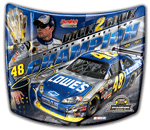 Jimmie Johnson 07 NEXTEL Champ - 1/2 Hood