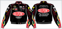 #24 Jeff Gordon 09 Dupont - Black NASCAR Uniform Jacket