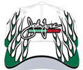 John Force - John Force Racing White Flame Cap