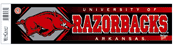 Arkansas Razorbacks - Bumper Sticker