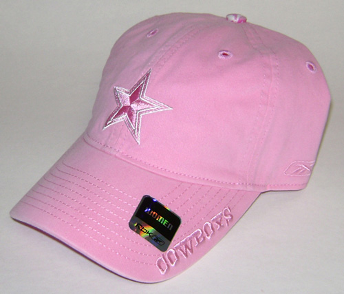 Dallas Cowboys Ladies Pink Cap - Dallas Cowboys Ladies Pink Tonal