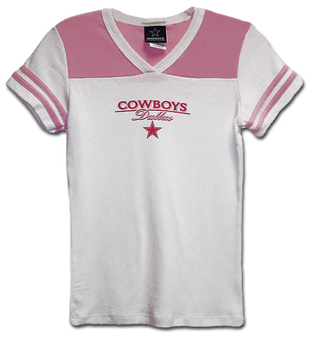 dallas cowboys pink t shirt