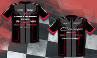 Dodge Challenger - Adult Pit Crew Shirt