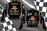 #17 Matt Kenseth 11 Crown Royal Black - NASCAR Uniform Jacket
