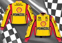 #22 Kurt Busch 11 Shell / Pennzoil - NASCAR Uniform Jacket