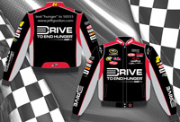 #24 Jeff Gordon 11 AARP Drive to End Hunger - NASCAR Uniform Jacket