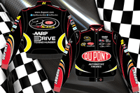 #24 Jeff Gordon 12 Dupont 20th Anniversary - NASCAR Uniform Jacket