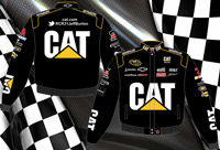 #31 Jeff Burton 12 Caterpillar - NASCAR Uniform Jacket