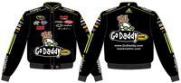 #5 Mark Martin 10 GoDaddy.com - Black NASCAR Jacket