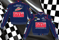 #88 Dale Earnhardt Jr 12 National Guard - NASCAR Uniform Jacket