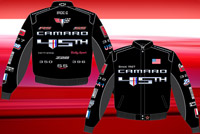 Camaro 45th - Black Adult Twill Jacket