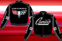 Camaro by Chevrolet - Black Adult Twill Jacket
