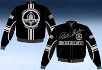 Shelby Cobra 50th Anniversary - Black Adult Twill Jack