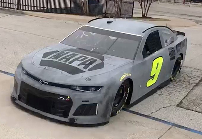 chase elliott model car