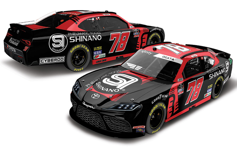 2021 Akinori Ogata #33 Kyowa Industrial NASCAR Truck 1/24