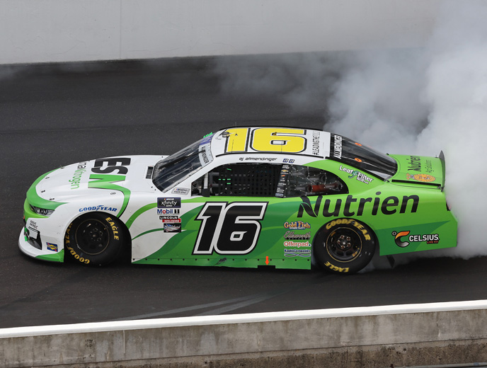 2022 A.J. Allmendinger 16 ESN Indy Road Course Win / Raced NASCAR 1/