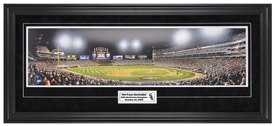 Chicago White Sox 2005 World Series Champions (Suede) - Framed Panoramic