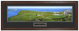 St. Andrews Golf Links - Framed Panoramic