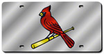 St. Louis Cardinals - MLB Laser Tag License Plate
