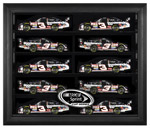 10-Car NASCAR Sprint Cup Series 1/24 Diecast Display w/ Black Frame