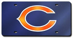 Chicago Bears - Blue NFL Laser Tag License Plate