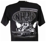 NHRA Top Fuel Ghost Car - Black T-Shirt