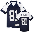 Terrell Ownes #81 Dallas Cowboys - Throwback NFL Replica Jersey
