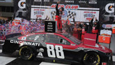 2020 Alex Bowman #88 Cincinnati - Auto Club 400 Win / Raced 1/24 Diecast
