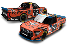 2022 Ben Rhodes #99 Kubota NASCAR Truck 1/64 Diecast
