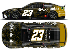 2024 Bubba Wallace #23 Columbia Gold 1/24 Diecast