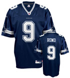 Tony Romo #9 Dallas Cowboys - Navy NFL Replica Jersey