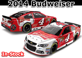2014 Kevin Harvick #4 Budweiser Diecast, by Action