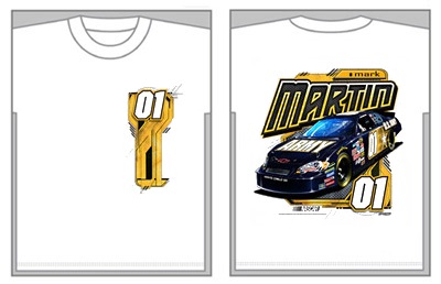 #01 Mark Martin '06 U.S. Army NASCAR T-Shirt