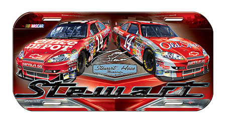 #14 Tony Stewart - NASCAR High Definition License Plate