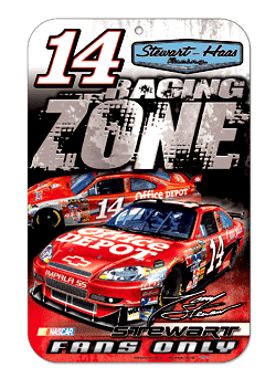 #14 Tony Stewart - Racing Zone Sign
