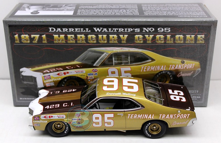 1971 Darrell Waltrip #95 Terminal Transport Mercury Diecast