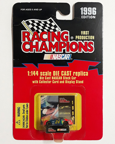 1996 Jeff Gordon #24 Dupont Mini NASCAR 1/144 Diecast