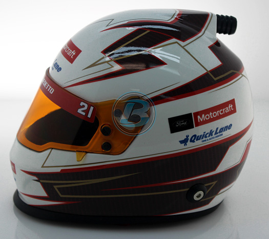 #21 Matt DiBenedetto - Motorcraft NASCAR Mini Helmet